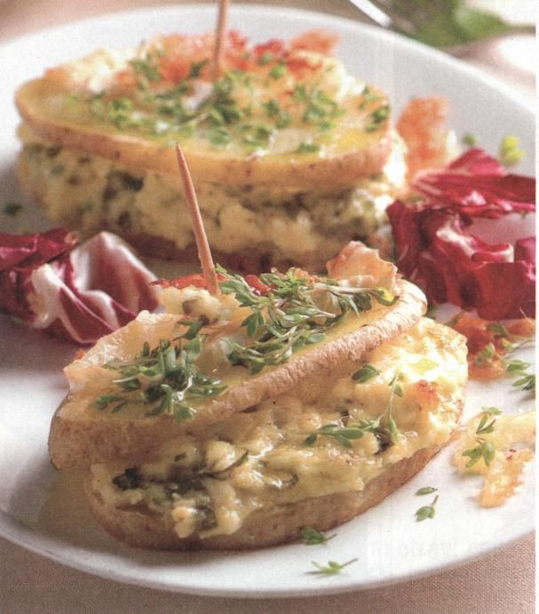 PEČENÉ BRAMBORY S BYLINKAMI recept