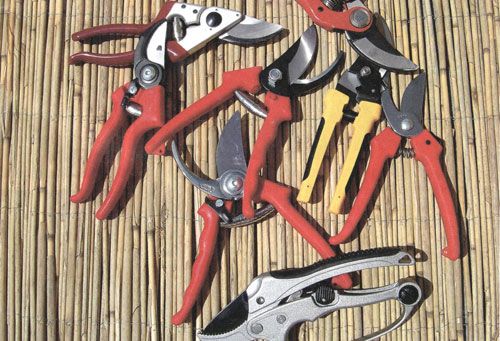 Ruční nářadí, zahradní nůžky test